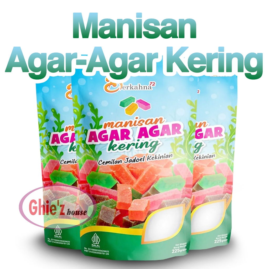 

Manisan Agar-Agar Kering | Sweet Dry Jelly | Snack Tradisional | Cemilan Tradisional