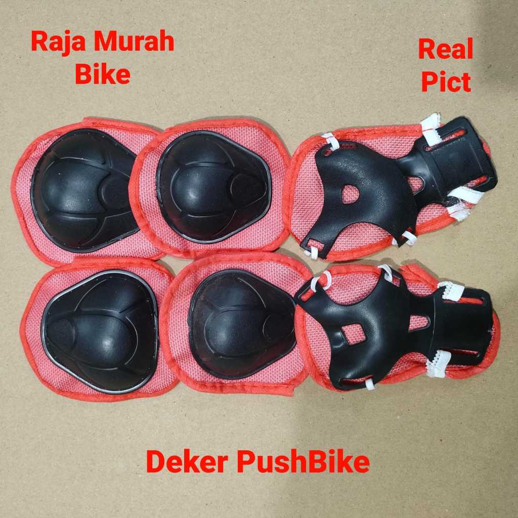 Deker Sepeda Push Bike Deker Pelindung Kaki Lutut Dan Siku