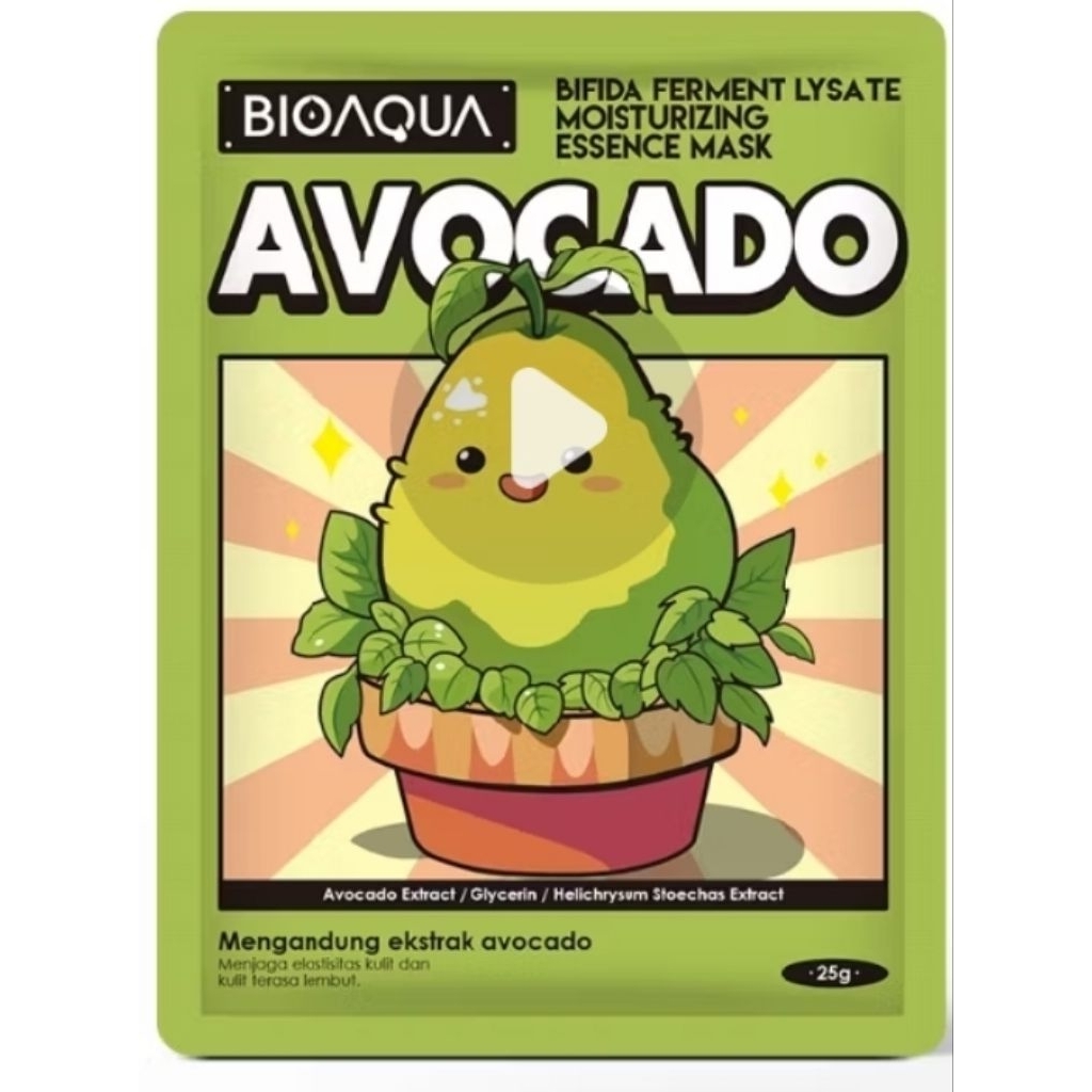 BIOAQUA Sheet Mask / Mask Sheet / Masker Wajah