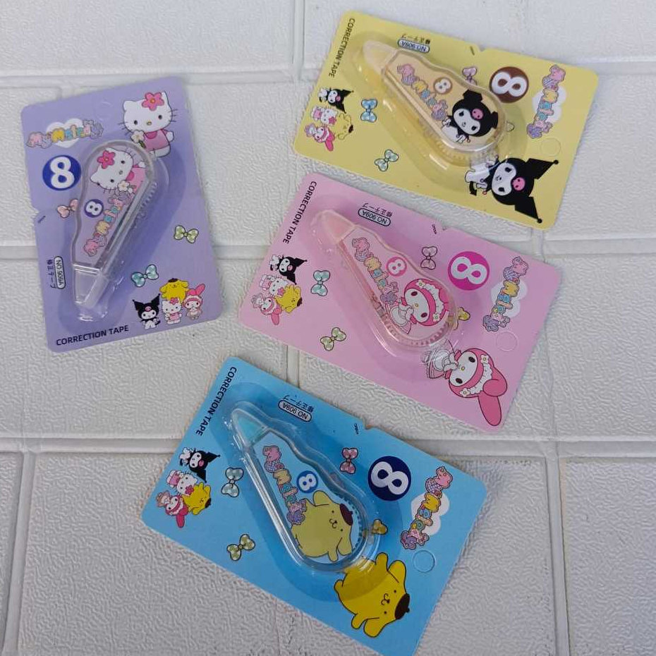 

CORRECTION TAPE / STIPO KERTAS FANCY KECIL 8M