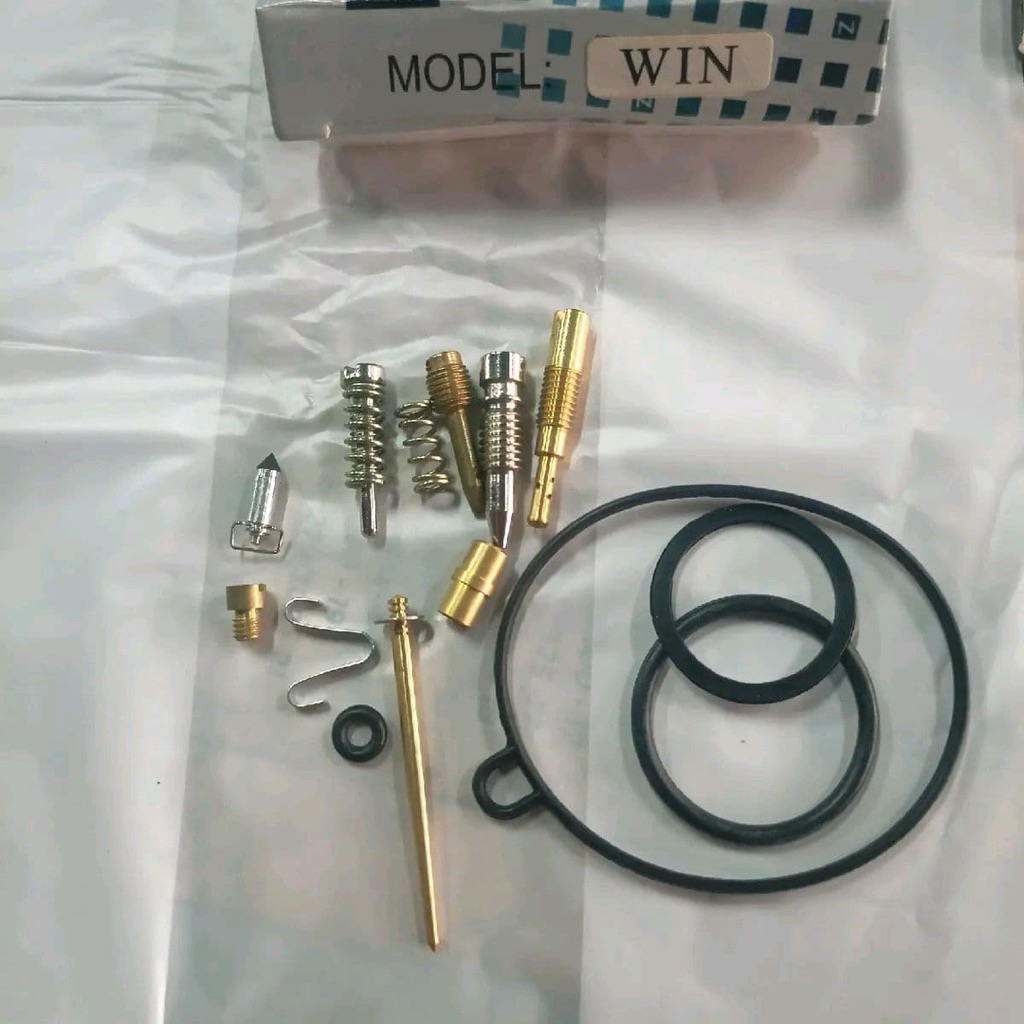 REPAIRKIT KARBURATOR HINDA WIN 100 MAIN JET PILOT JET JARUM SKEP JARUM PELAMPUNG KARBURATOR WIN 100