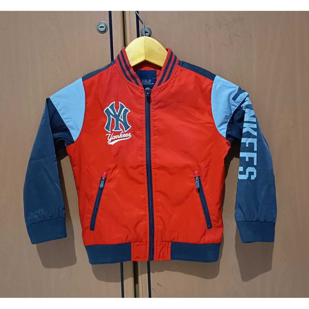JAKET VARSITY MLB NY KIDS