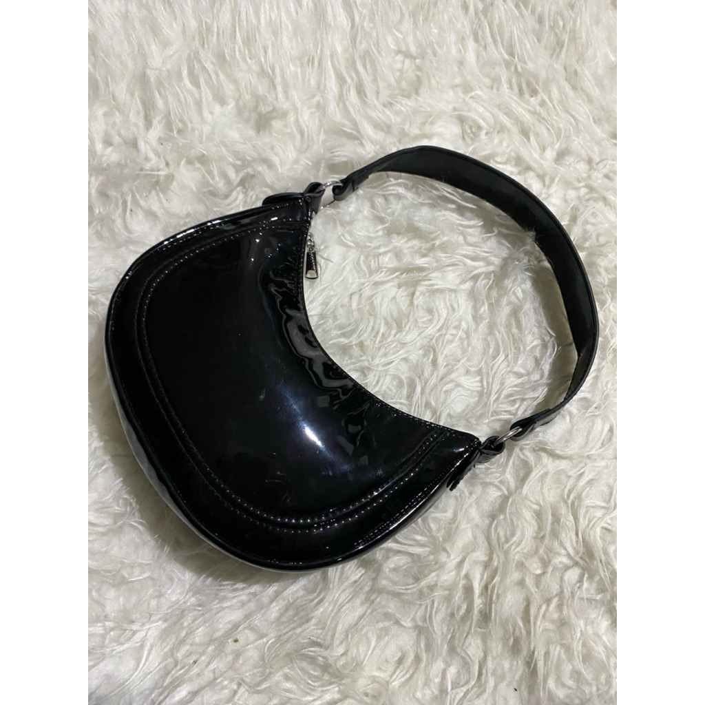 (BARU BELOM PERNAH PAKAI) TAS H&M ORIGINAL DIVIDED TAS WANITA HANDBAG HITAM WOMAN BAG MURAH MERIAH H