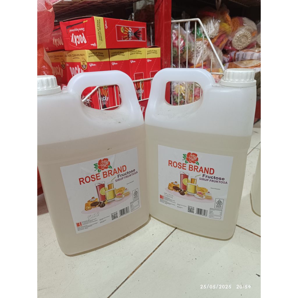 

Gula Cair / Fruktosa 5L Rose Brand