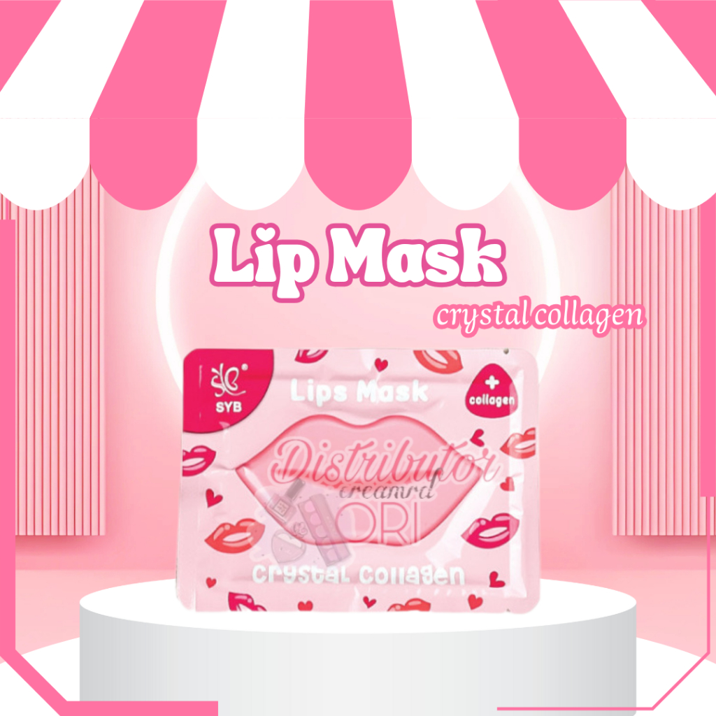 SYB Crystal Collagen Lips Mask / Masker Bibir Collagen lip mask