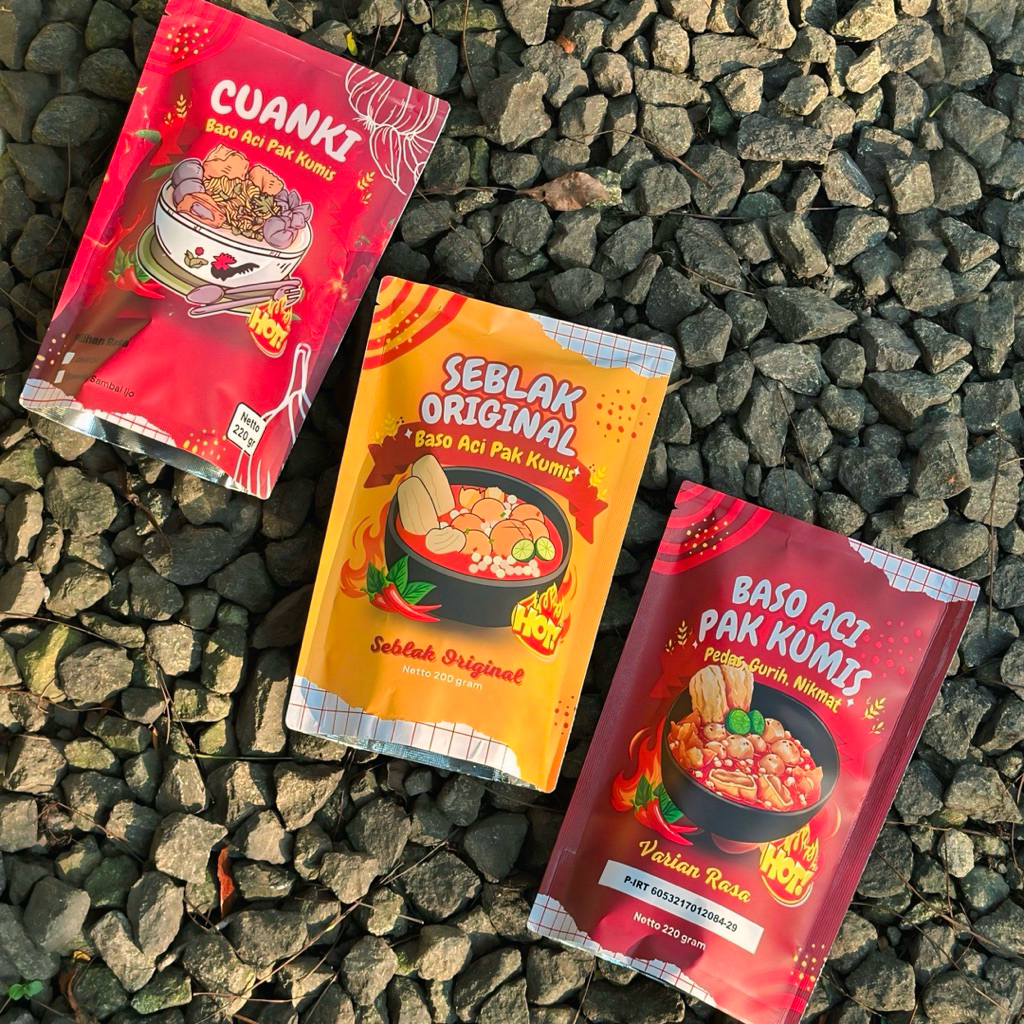 

Classica2106 Bundling 3 Pcs (Baso Aci Rempah, Cuanki Dan Seblak)