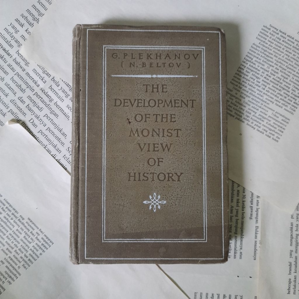 The Development of the Monist View of History-G. Plekhanov