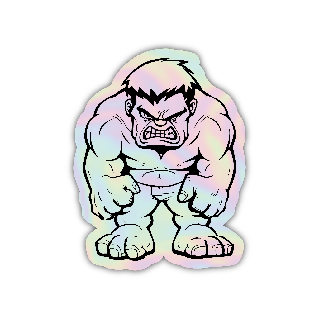 

Z311 sticker hulk aesthetic, stiker hologram satuan