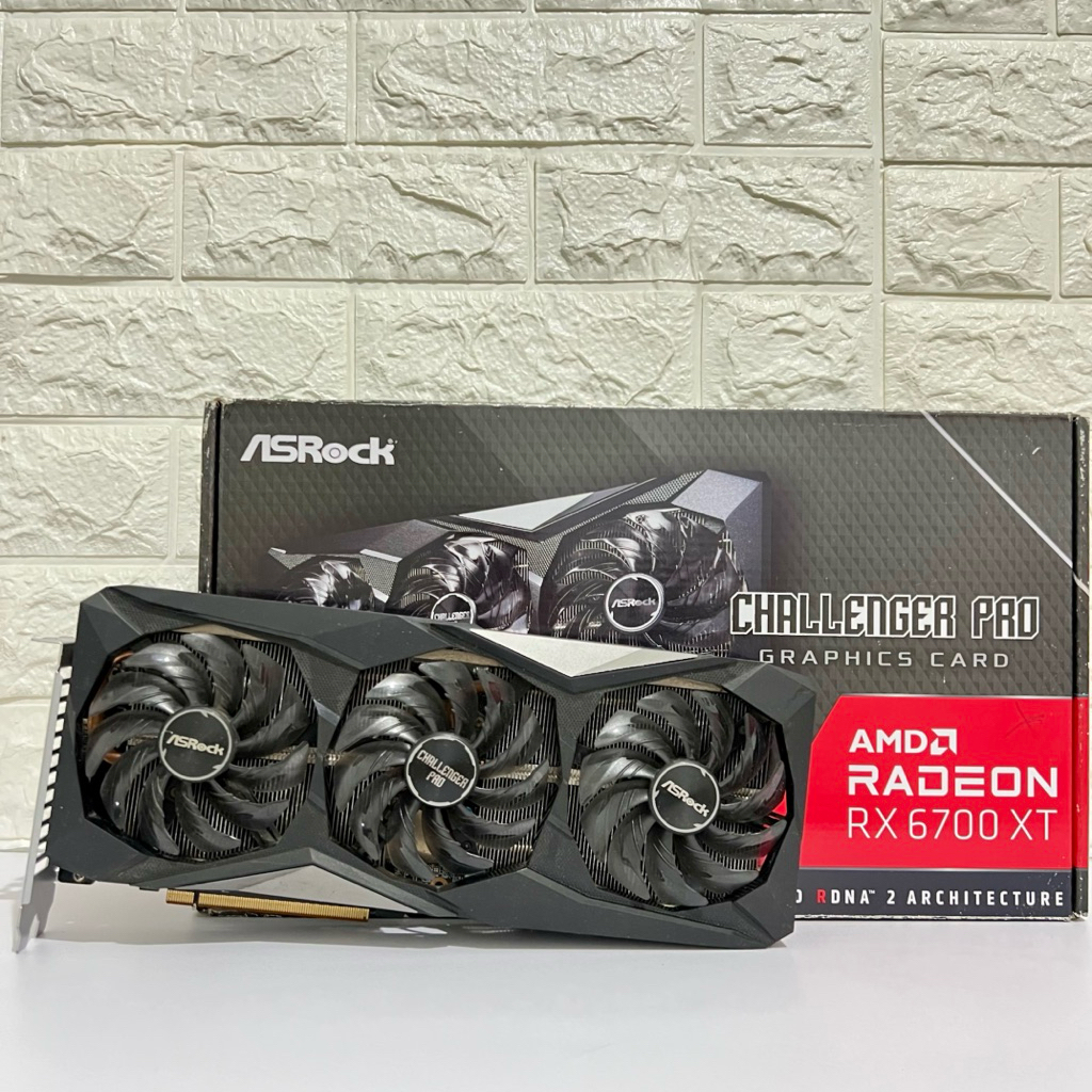 VGA RX 6700XT 12GB ASROCK CHALLENGER PRO GDDR6/ RX 6700XT 12GB