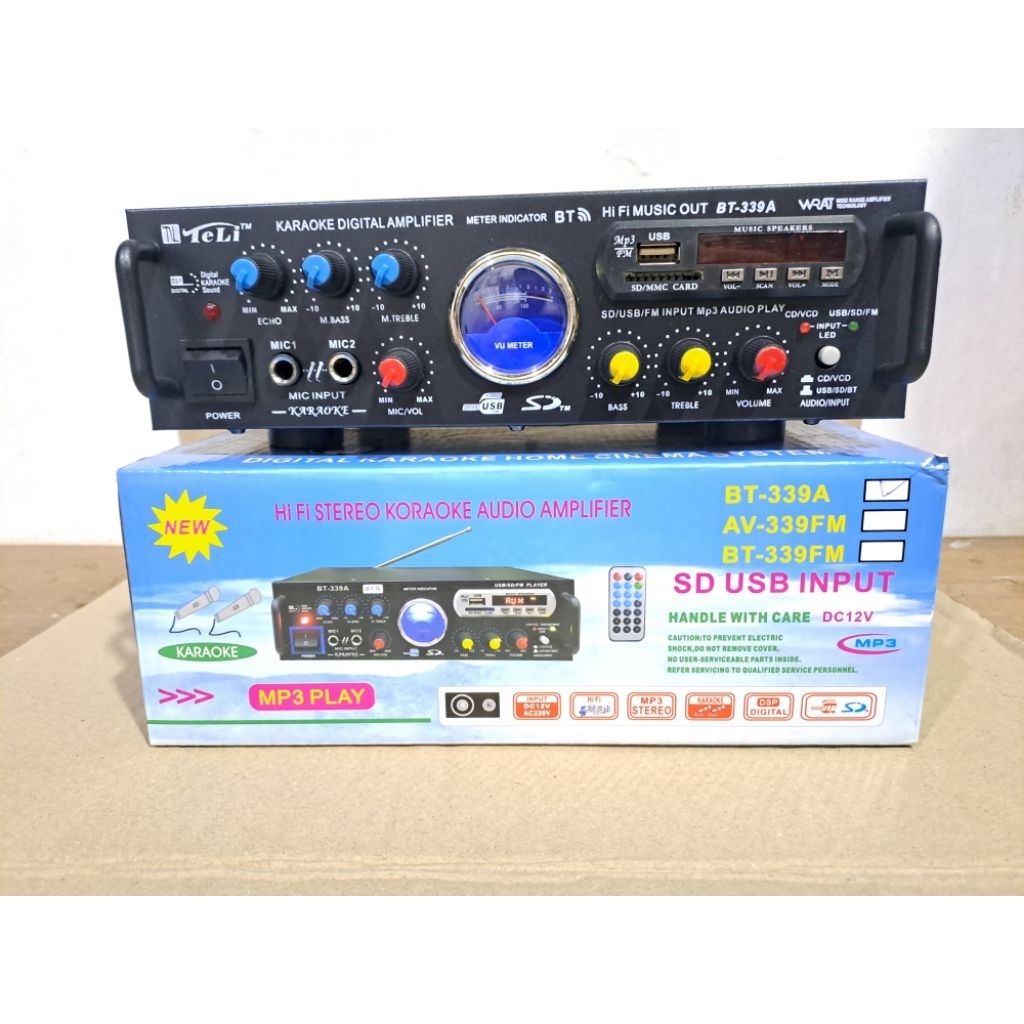 Karaoke Digital Amplifier Stereo With Karaoke Mixing .