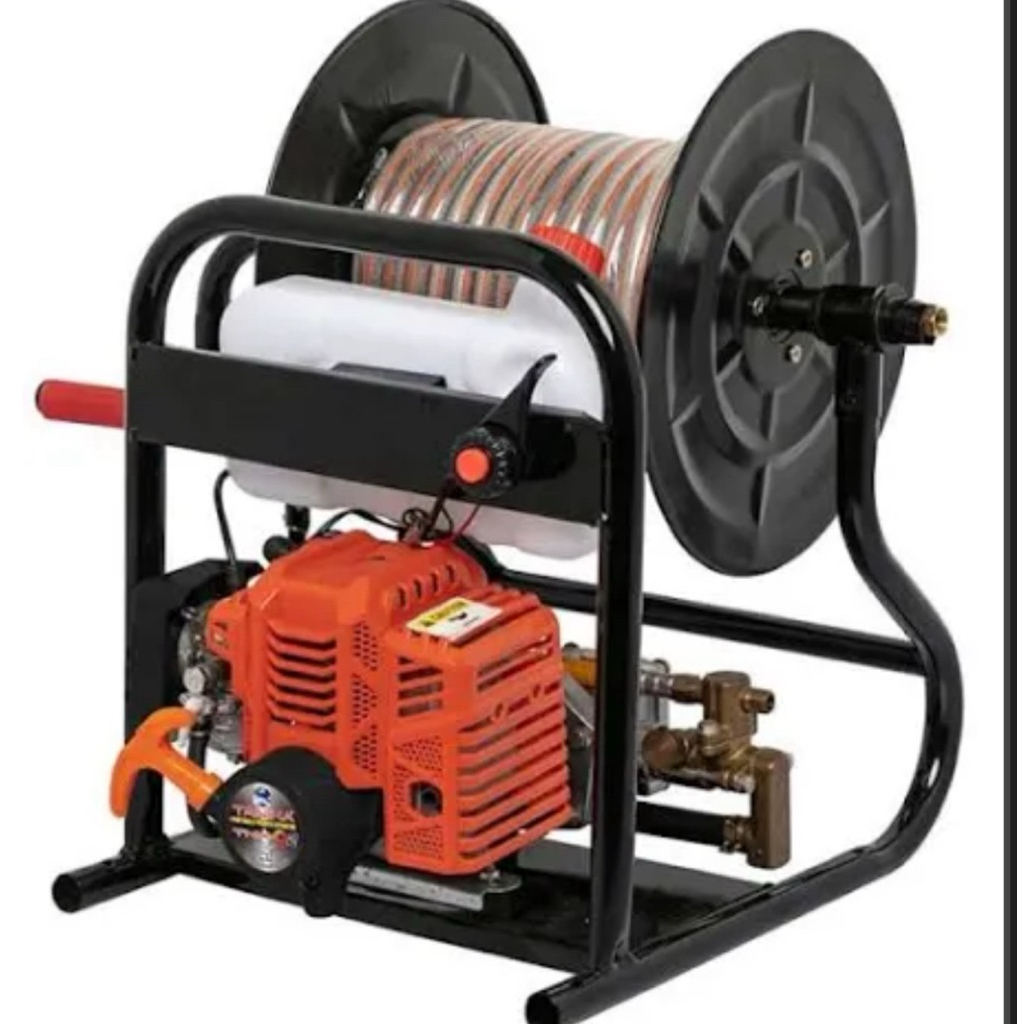 TANIKA TNK O2 dan O2 TURBO PORTABLE SPRAYER 2TAK MESIN STEAM TANIKA KOREA KOMPLIT