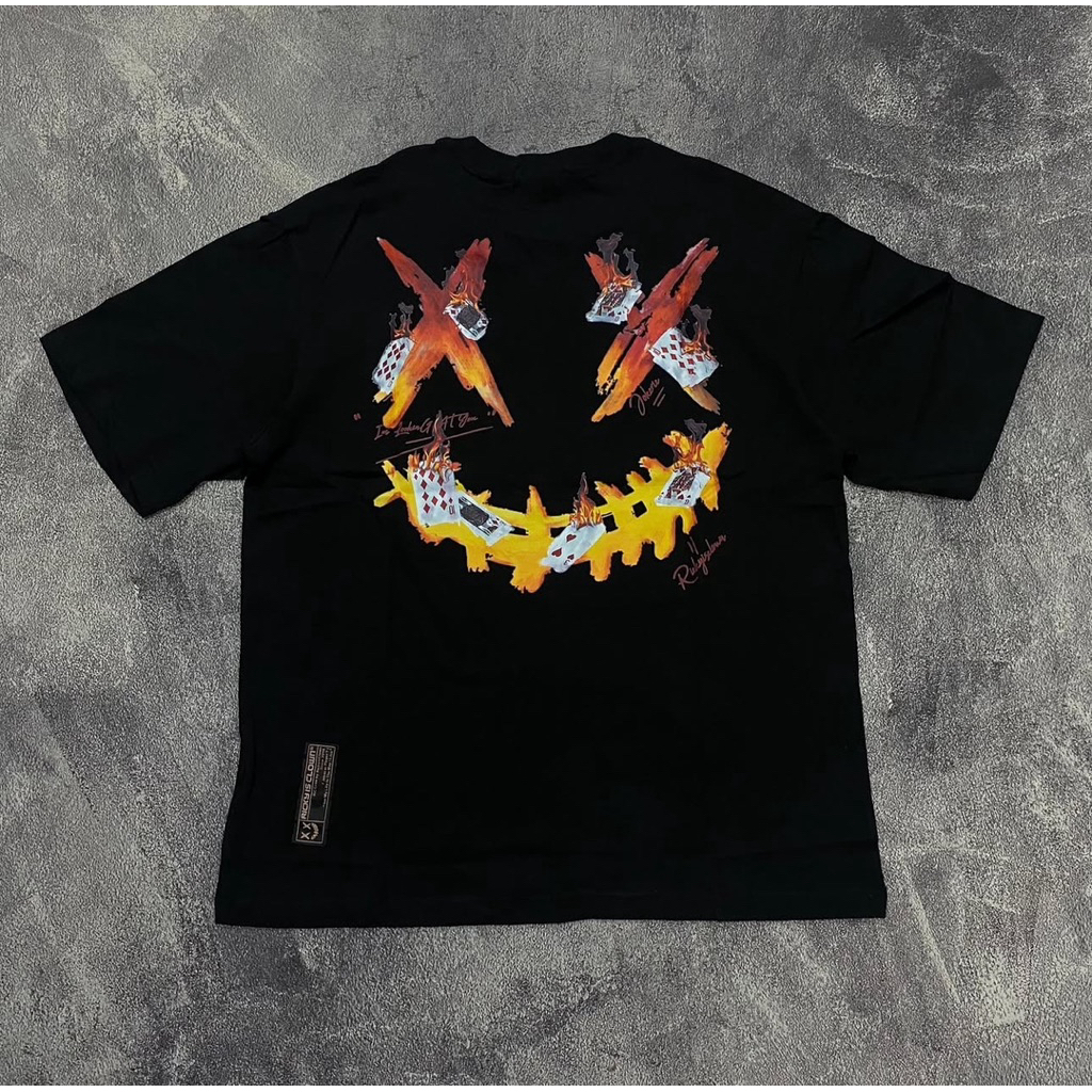 (FREE PAPPER BAG) TSHIRT RICKY IS CLOWN PREMIUM MIROR KAOS RIC FULLTAG