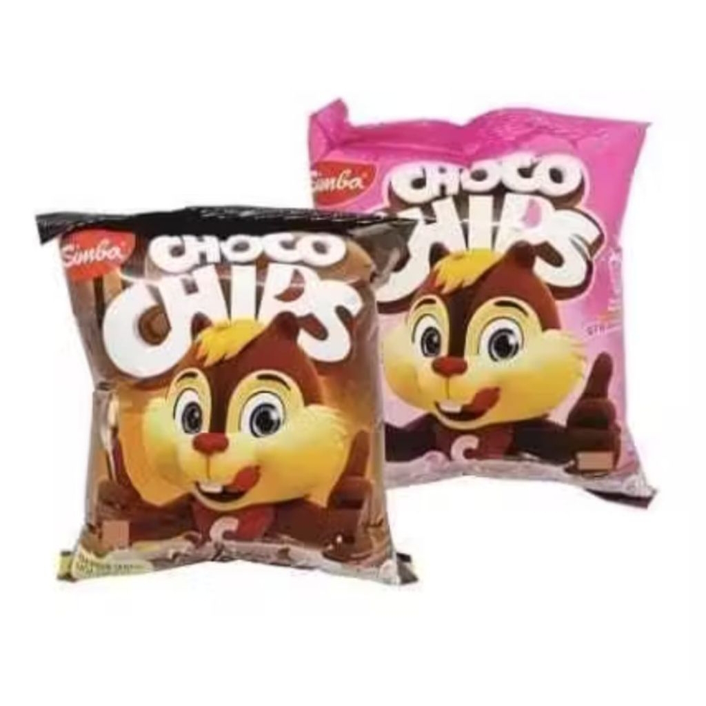 

simba chocochips coklat/stobery @ 24 gram isi 1 pak 10pcs
