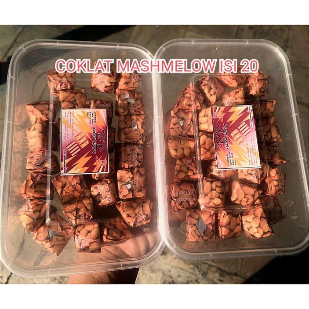 

COKLAT MASHMELOW ISI 25 PCS