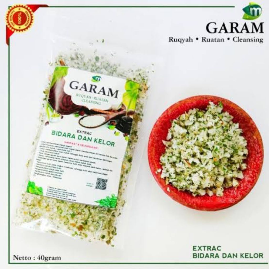 

Garam Bidara Ruqyah + Kelor 40 gr