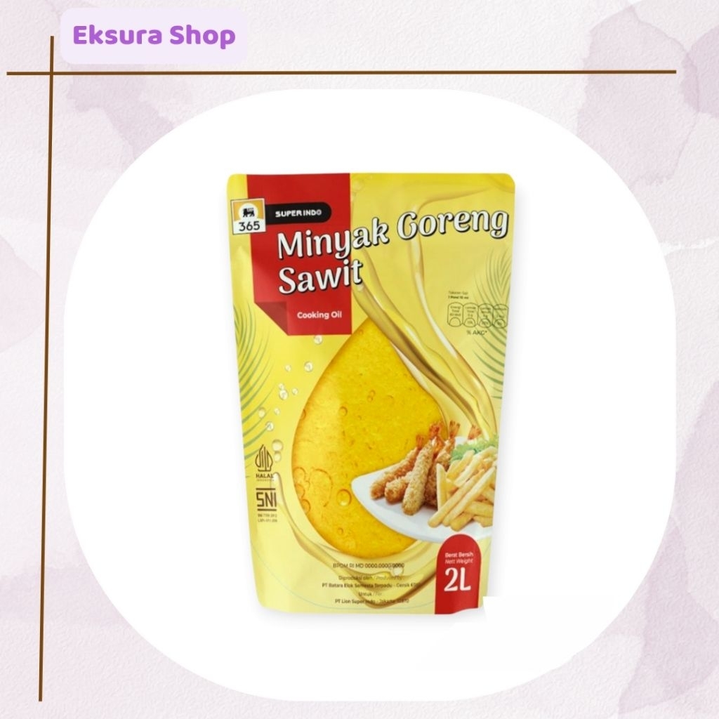 

Minyak Goreng 365 Superindo isi 2 Liter