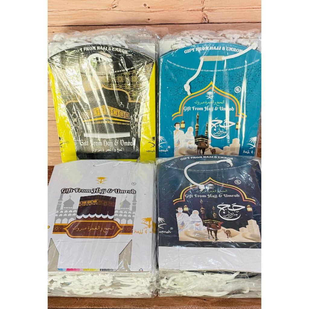 

TAS OLEH-OLEH HAJI & UMROH ISI 50PCS