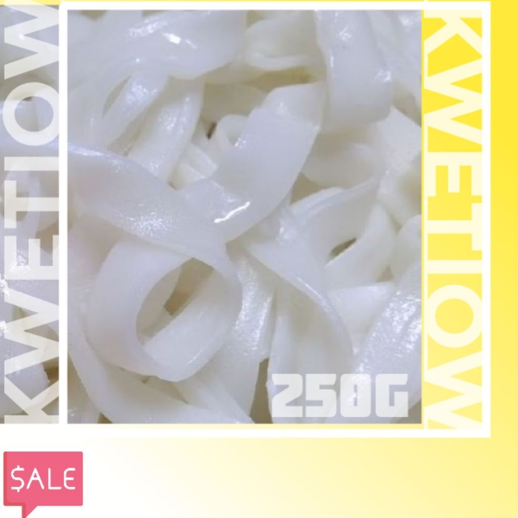 

kwetiau fresh dan tahan lama /kwetiau 250g