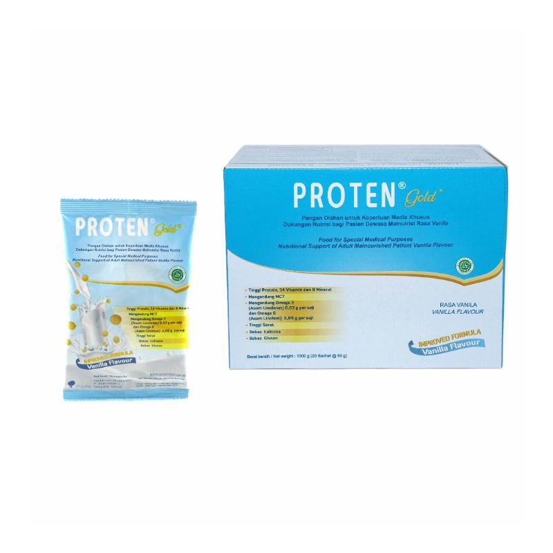 

SUSU PROTEN GOLD 1 BOX (20 sachet)