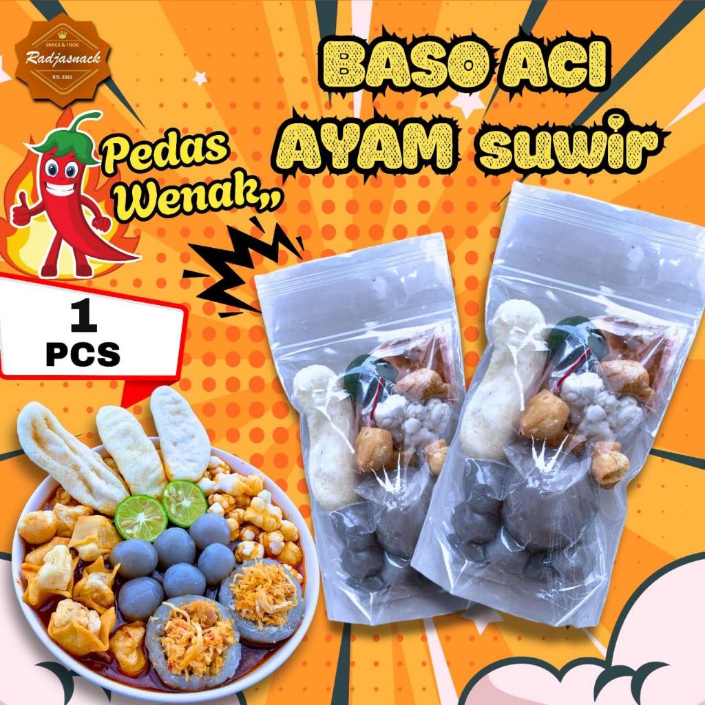 

BASO ACI AYAM SUWIR 1 PCS SUPER PEDAS RADJASNACK