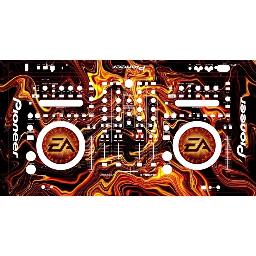 sticker pelindung dj musik DDJ T1 pioneer