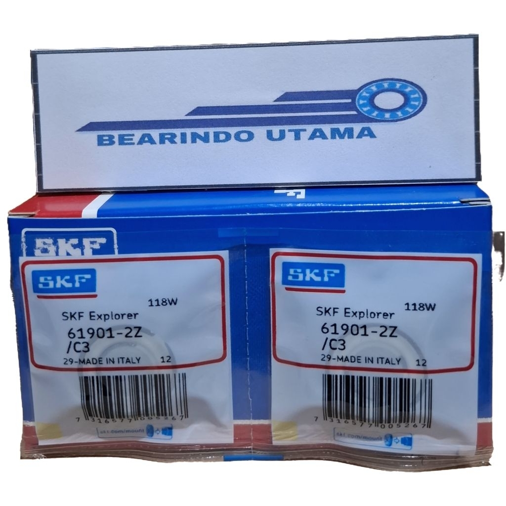 BEARING 61901 ZZ / 6901 ZZ / 6901 2Z SKF C3