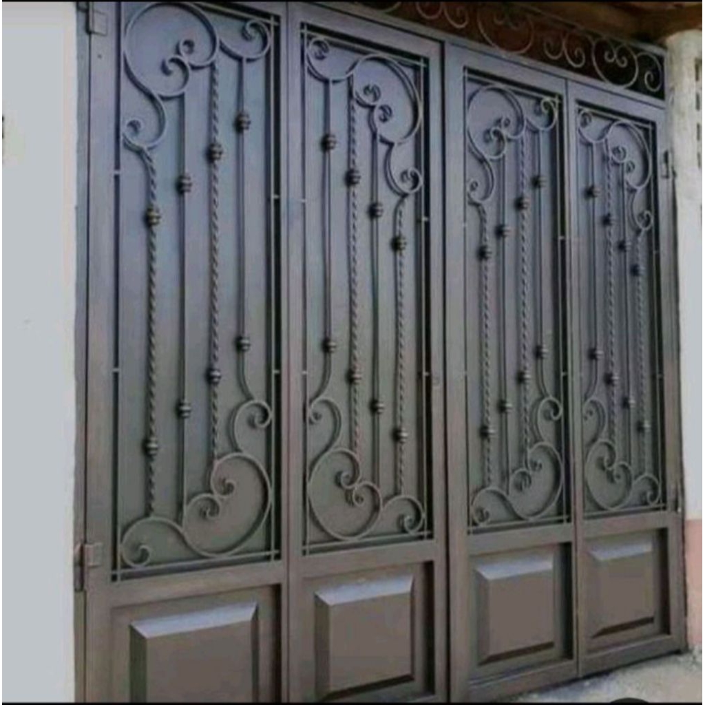 pintu lipat / pintu gerbang /pintu garasi model lipat variasi