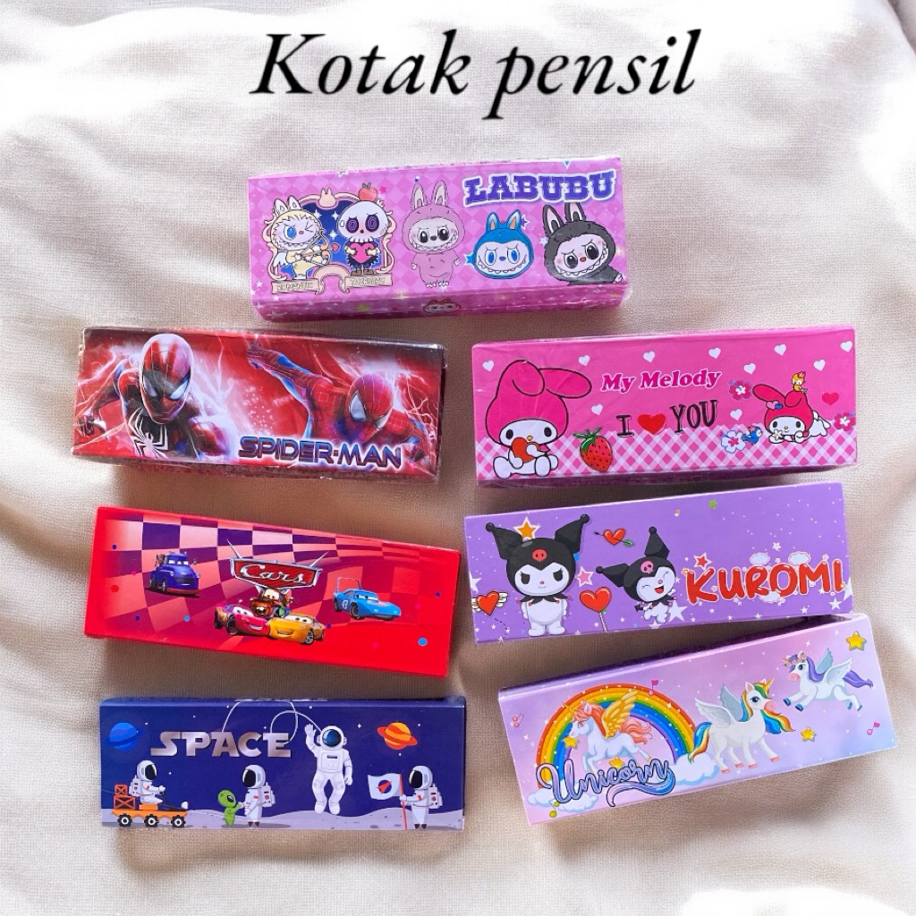 

kotak pensil DUS/pensil case/tempat pensil DUS fancy