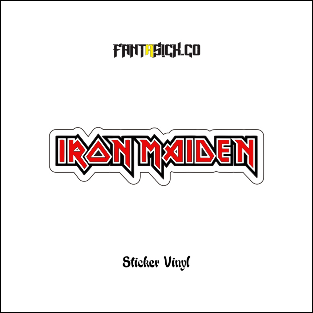 

Sticker Band Rock Iron Maiden Stiker Hp Stiker Laptop Stiker tahan Air Stiker Vinyl