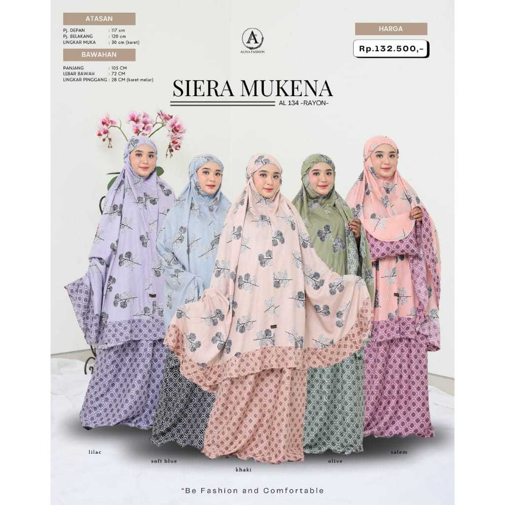 READY SIERA MUKENA DEWASA ALINA FASHION