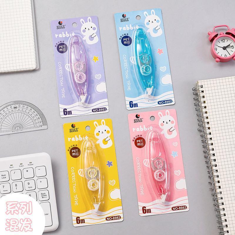 

Tipe X Roll Correction Warna Warni 6M Import COD Stationery 1151