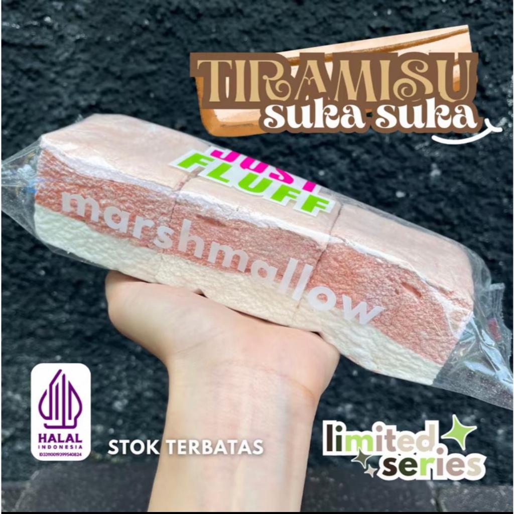 

[ LIMITED SERIES ] MARHSMALLOW JUSTFLUFF TIRAMISU SUKA SUKA JUSFTLUFF HALAL