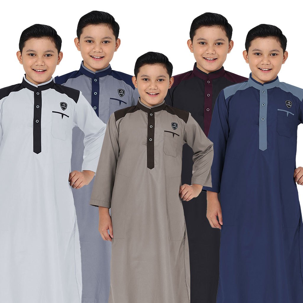 Jubah Anak Premium Annurzam Official Untuk Usia 9-16 Tahun Arhan Series