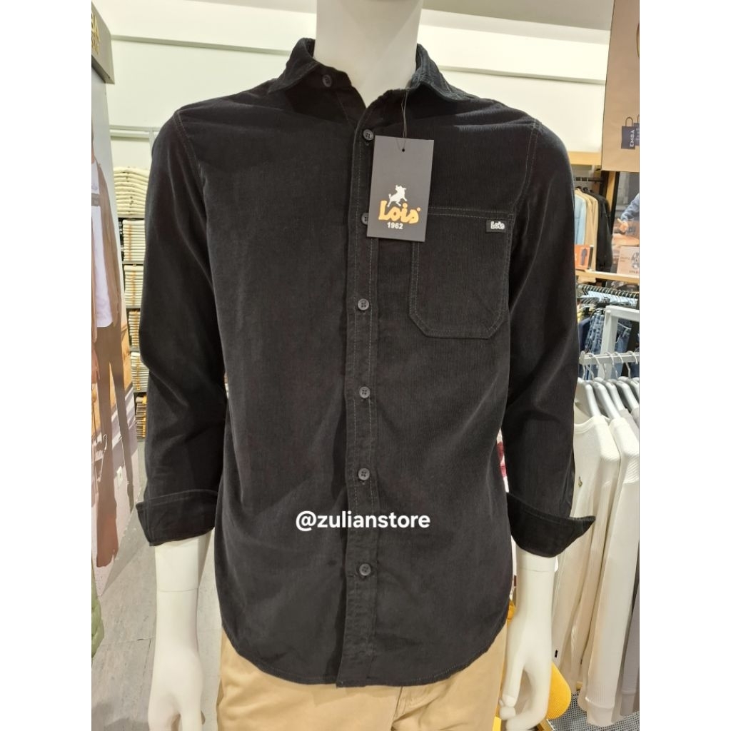 Lois kemeja pria 100% Original slim fit
