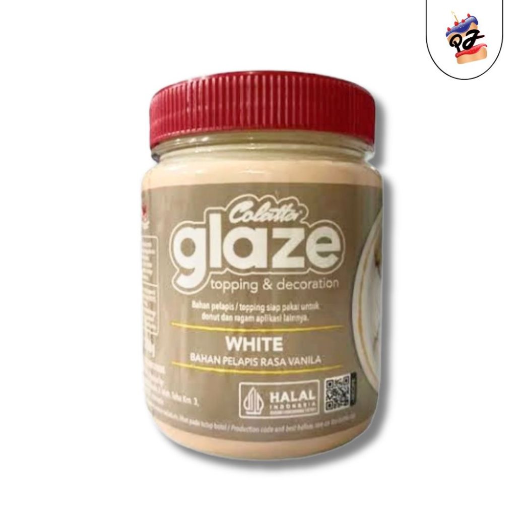 

GLAZE COLATTA WHITE 250 GR / DIP GLAZE