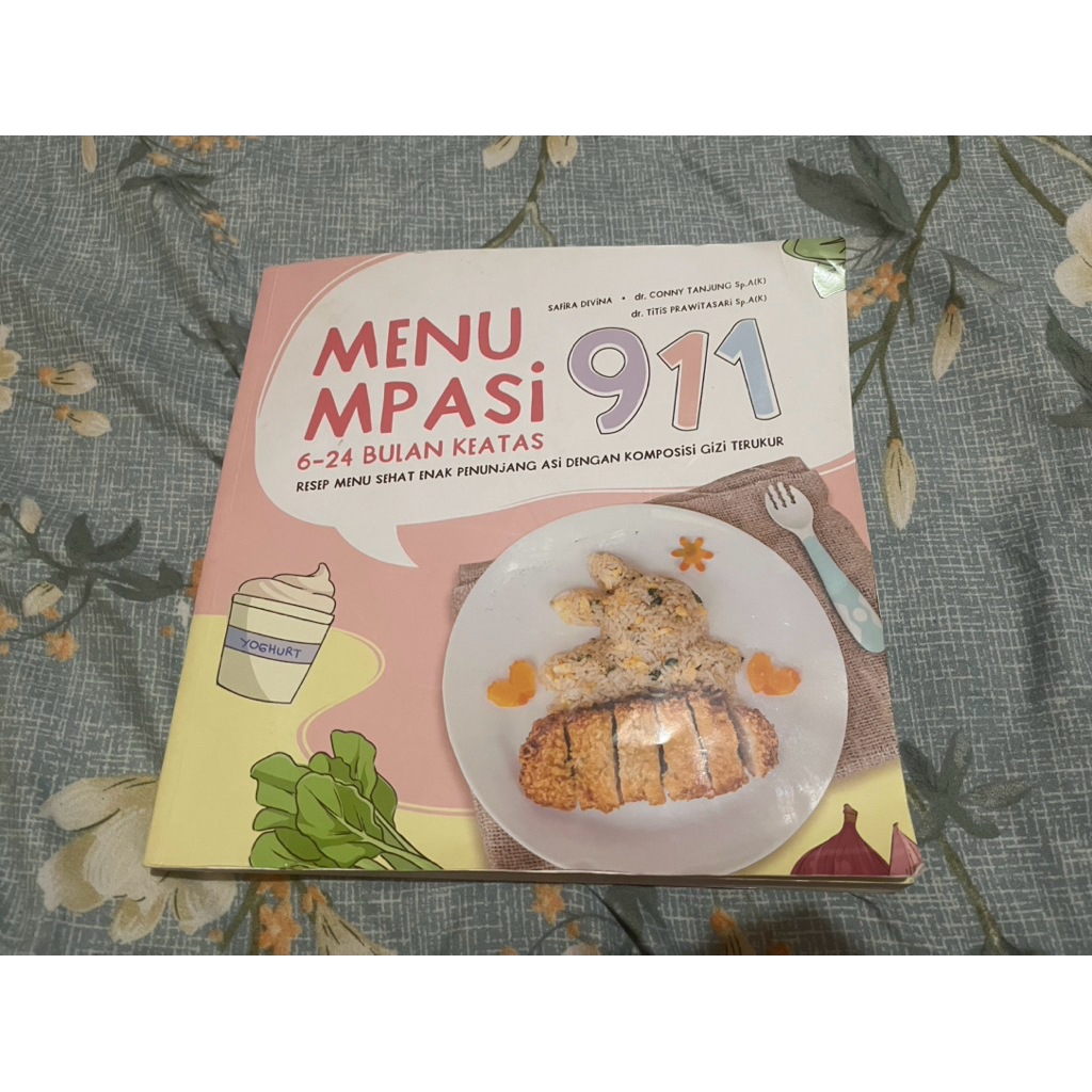 Preloved Buku Menu MPASI 911