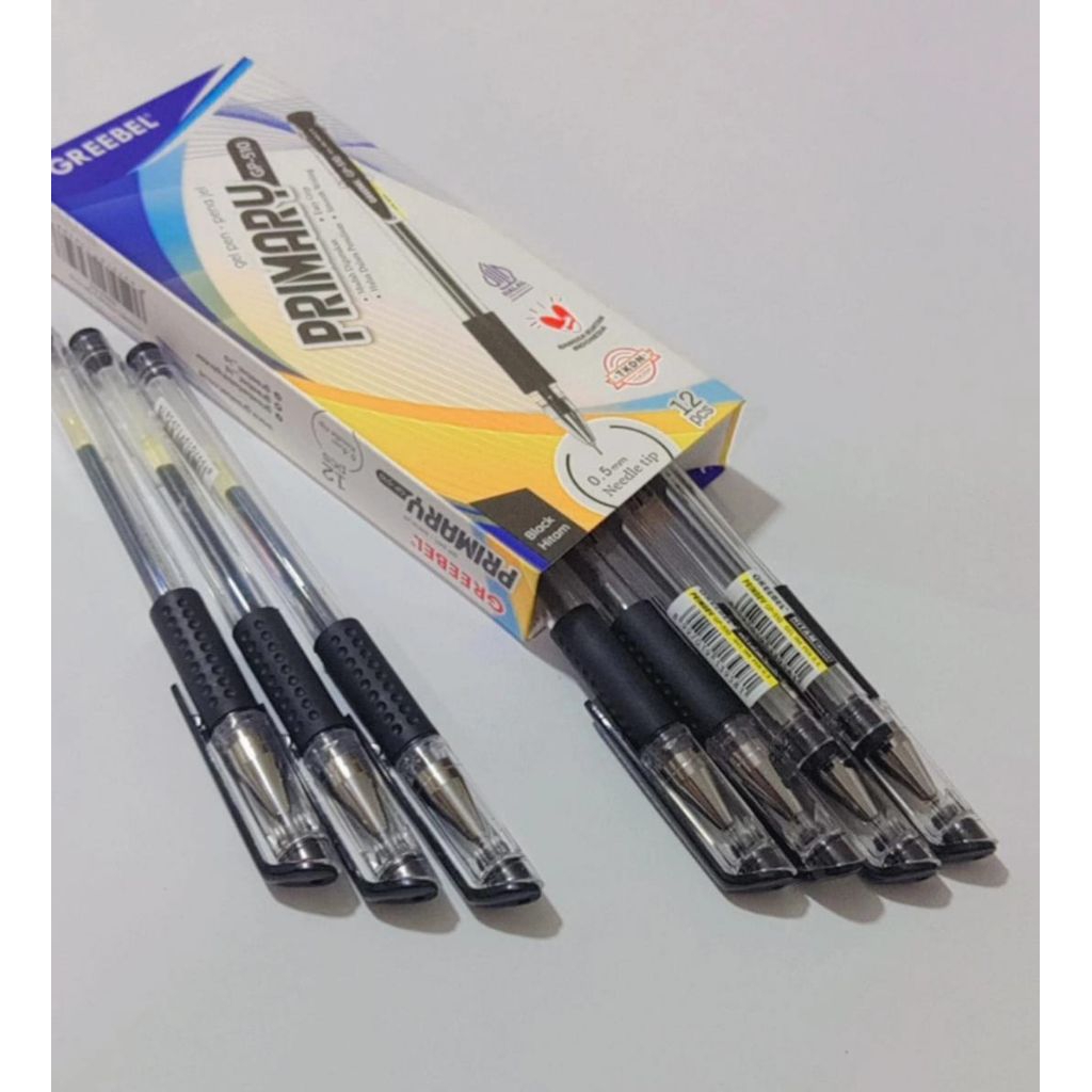 

PULPEN GEL PRIMARY GREEBEL/PULPEN GEL, GP-510 (0,5mm) Needle Tip