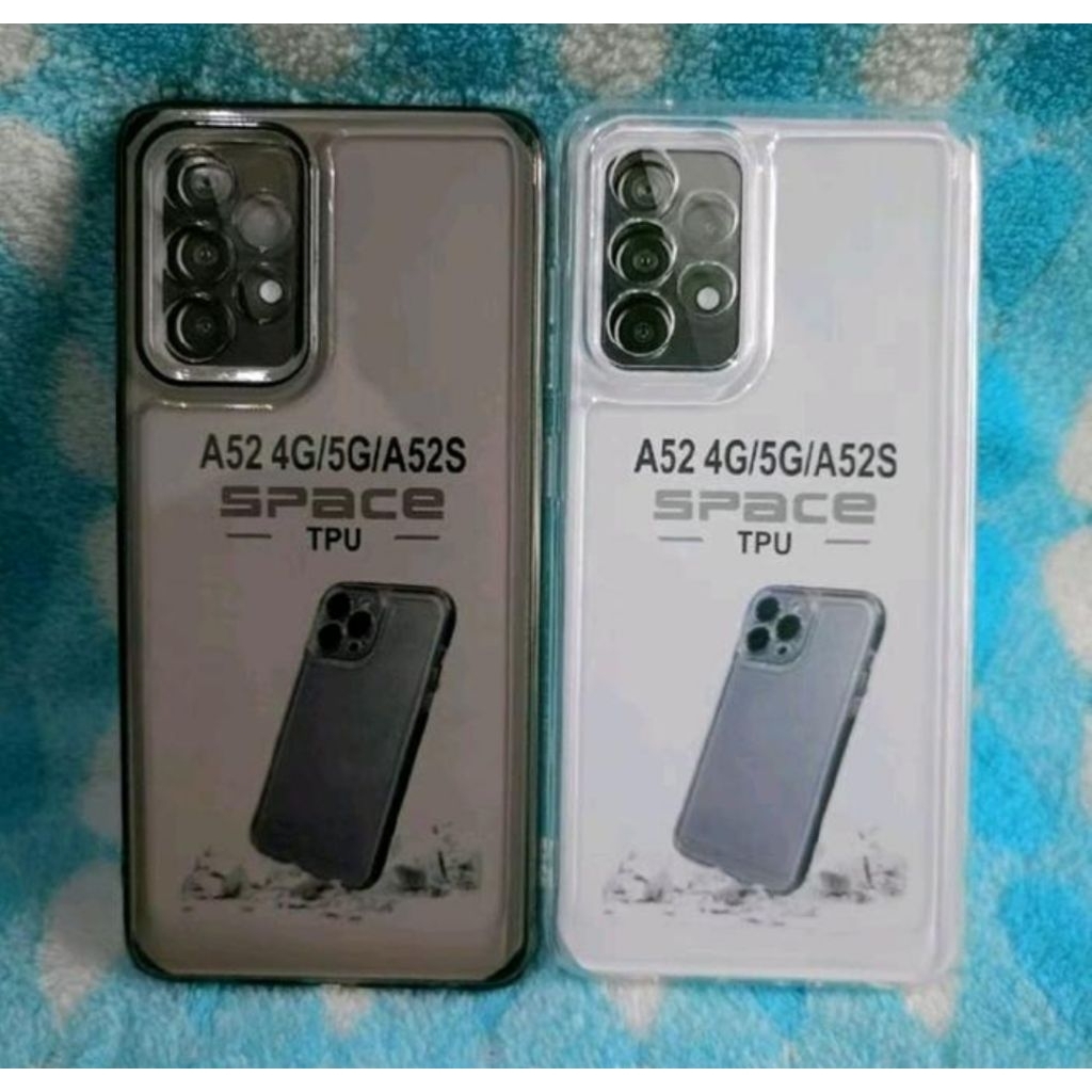 Softcase Bening Samsung A52 A52S Casing Transparan full Pelindung Camera