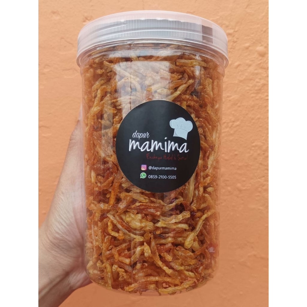 

KERING KENTANG PEDAS GURIH – 1000ml (Toples Besar)