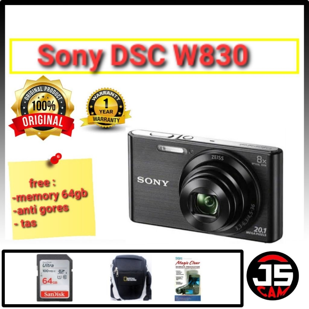 SONY DSC W830 / SONY CYBERSHOT DSC W830