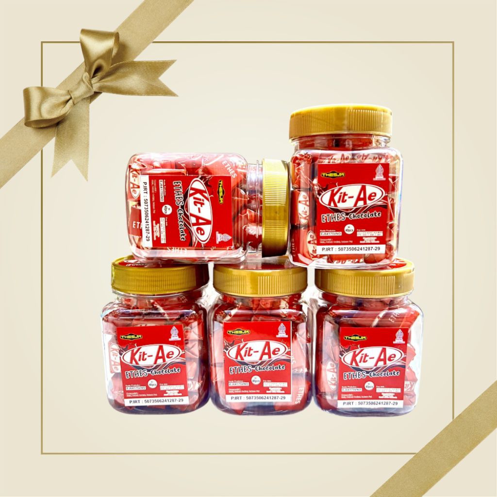 

ETHES COKLAT JAR KIT-AE ISI 40PCS