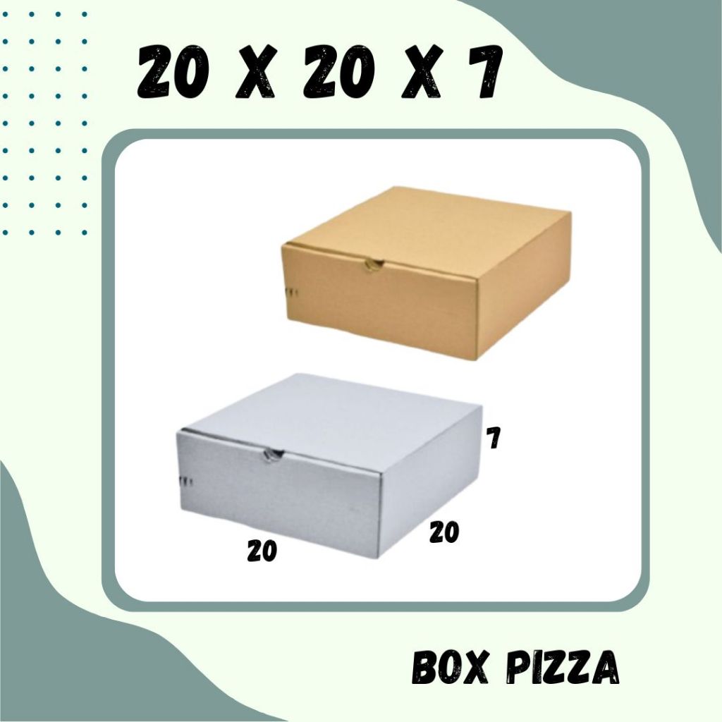 

Box 20x20x7 Hampers Kardus/Karton/Polos/Pizza/Nasi/hampers