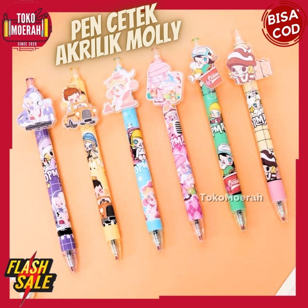 

PULPEN MOLLY CETEK AKRILIK PEN CETEK AKRILIK MOLLY LUCU UNIK IMUT PULPEN MEKANIK PEN GEL MEKANIK MOLLY POP MART IMUT PULPEN CETEK AKRILIK MOLLY CUTE GIRL TOKOMOERAH88