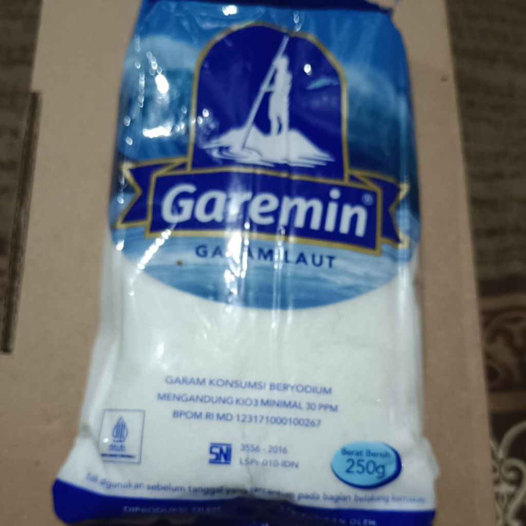 

Garemin Garam Laut 250 gr
