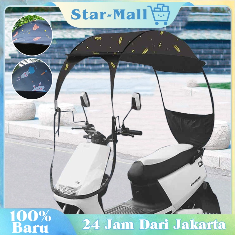 Tenda Motor Anti Hujan Panas Terbaik Material Berkualitas Atap Motor Anti Hujan