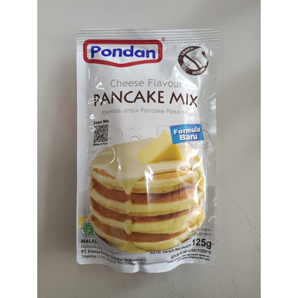 

TEPUNG PREMIX PONDAN PANCAKE KEJU CHEESE 125GRAM