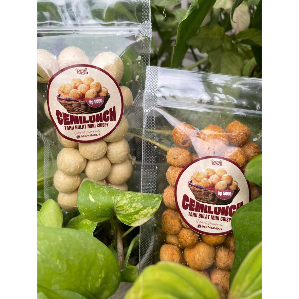 

Tahu Bulat Mini Crispy 100gr. Varian Original dan Balado