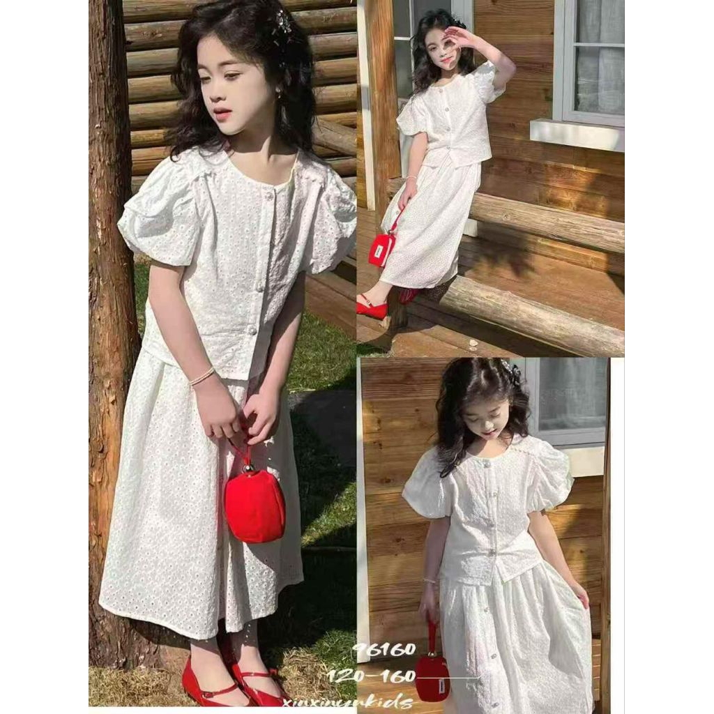 Set rok katun bolong vintage