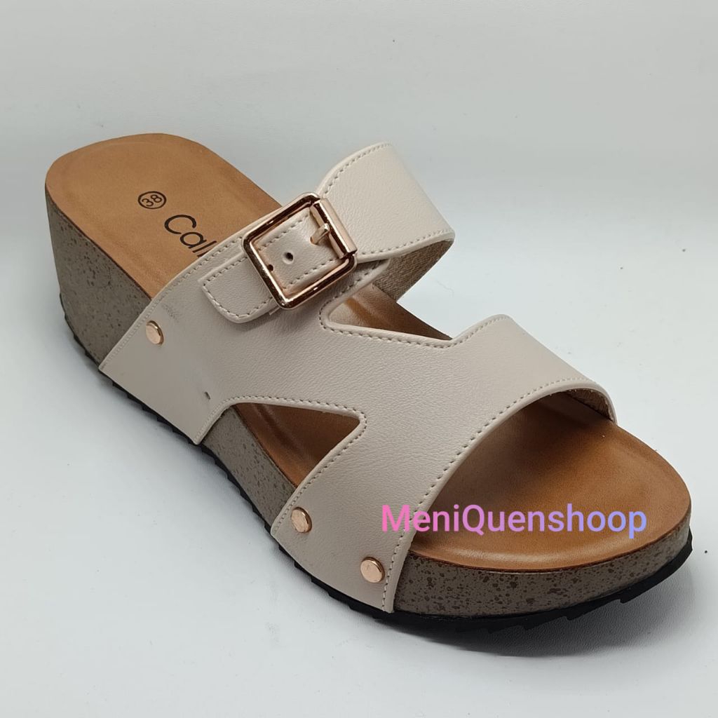 Calbi Dj 1565 Sandal Wedges Wanita Sandal Wanita Calbi Sandal Calbi Original