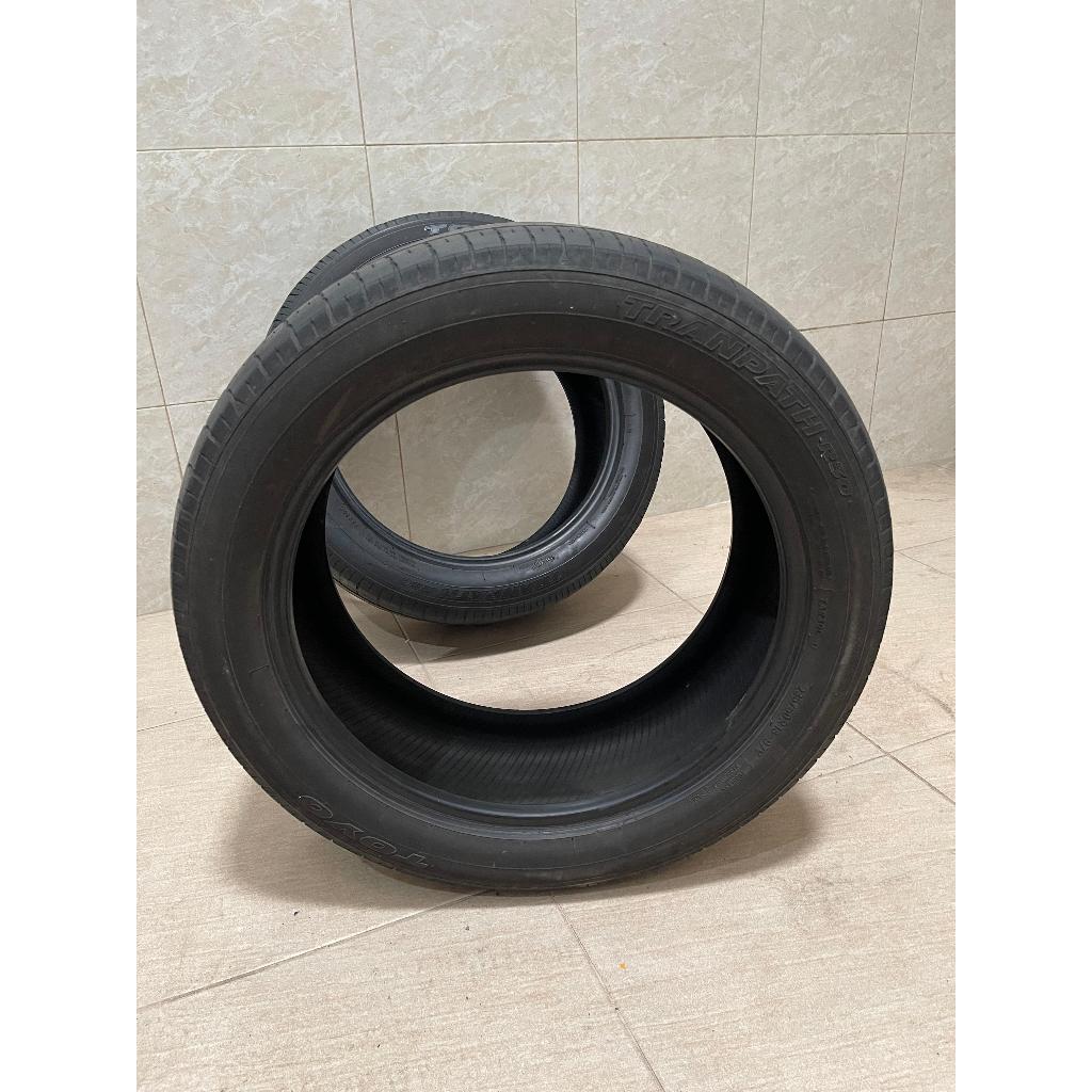 Toyo Tranpath R30 235/50-18  Di jual ban toyo copotan untuk alphard ring 18 Kondisi 75%